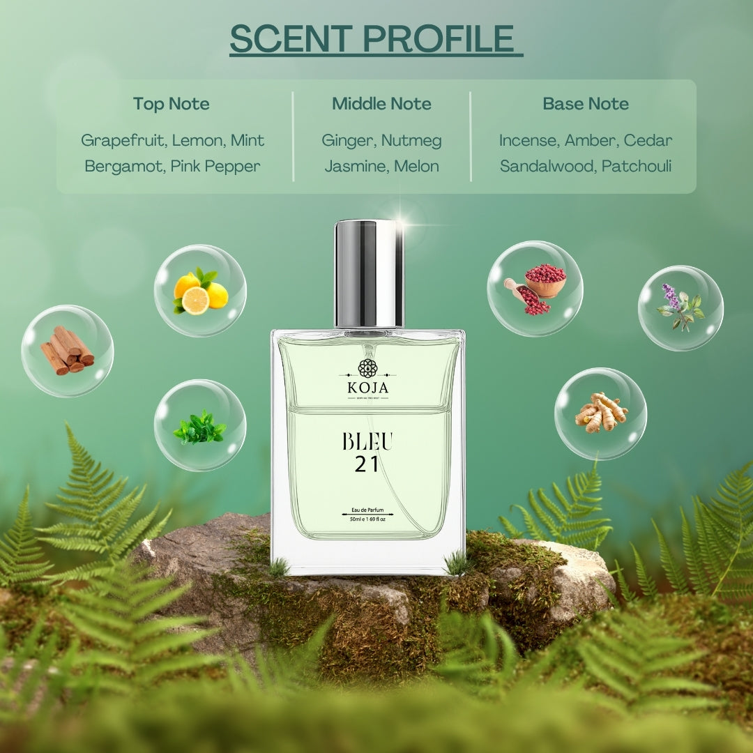 BLEU21 - Inspired by CHANEL BLEU DE CHANEL Eau De Toilette